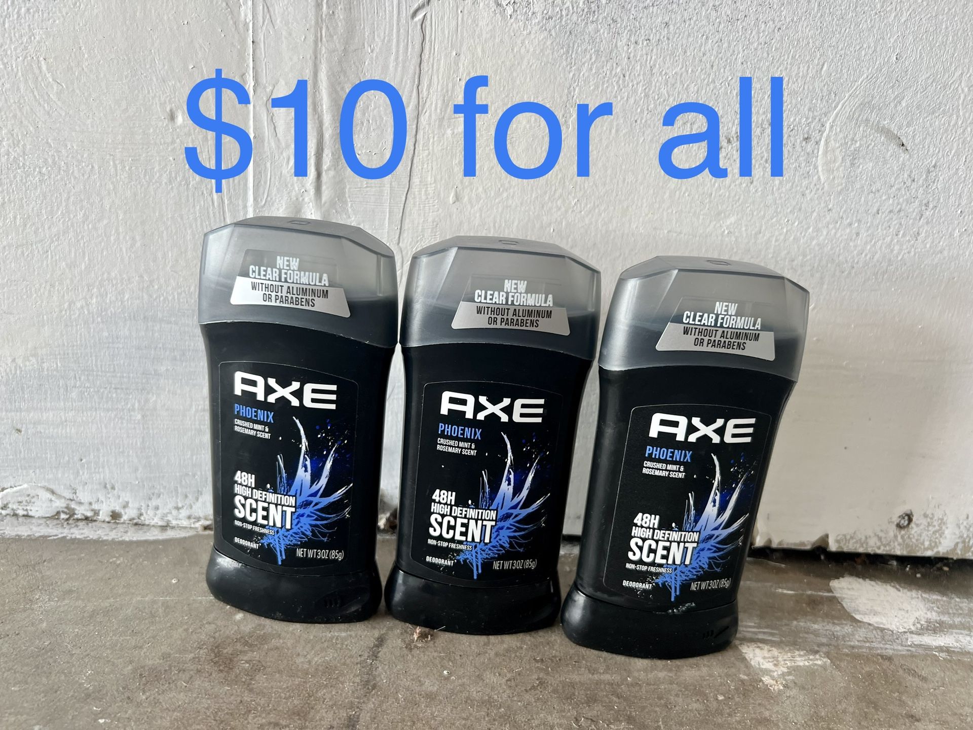 Axe $10 For All