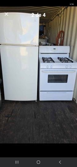 Set refrigerador y estufa