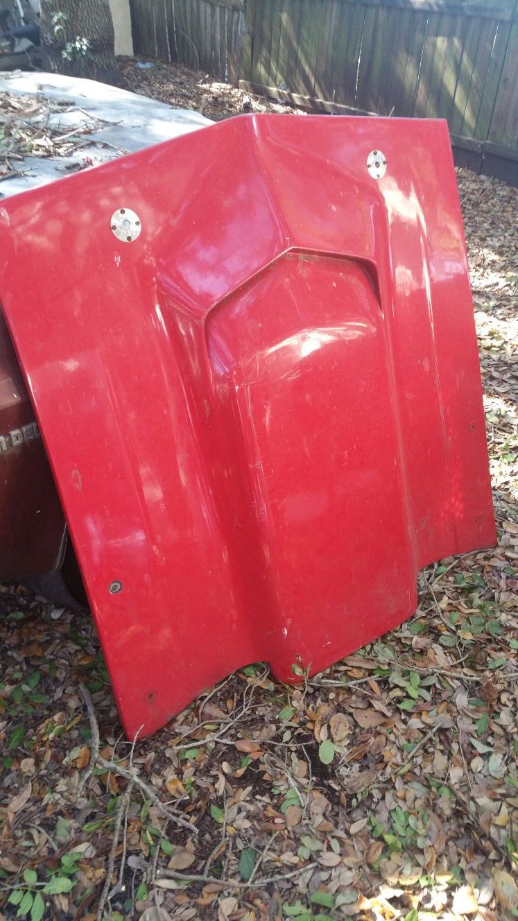 Fiberglass 1968 camaro cowl induction hood L88 hood