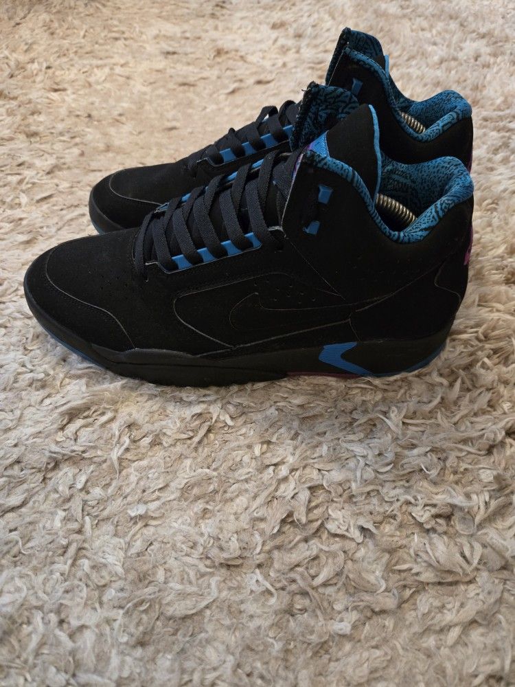 Nike Air Flight Lite Mid Aqua