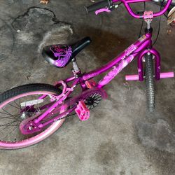 16 “ Girls Bike. 