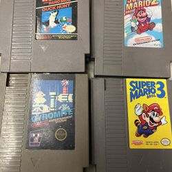 Old Mario Nintendo Games (6 Games