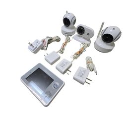 FOSCAM FBM3501R Wireless Video Baby Monitor w/ 2 FBM3501T Cameras and 1 MBP25BU