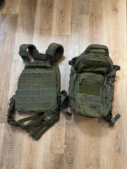 511 TacTec Plate Carrier and Rush Bag