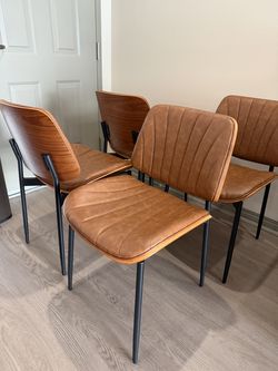 Set of 4 Mid-Century Dining Chairs
