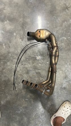 2012 CBR 600RR stock exhaust