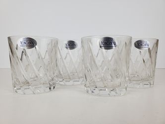 Toscany Lead Crystal Tumblers Set of 4