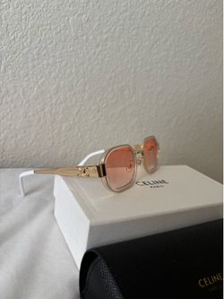 Celine Pink & Gold Women’s Sunglasses