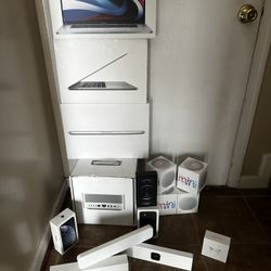 Empty Apple Product Boxes