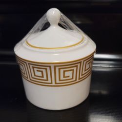 Pinxton Coffee Can  Pattern Antique English Porcelain