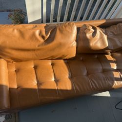 Free Faux Leather Couch 