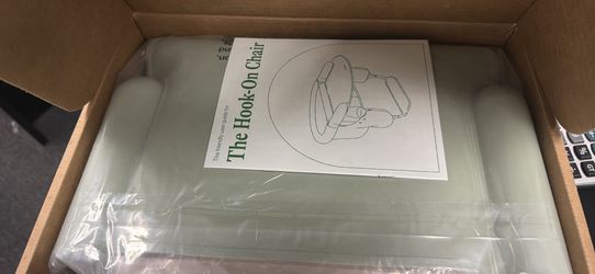New Hook-On High Chair / Table Chair – Complete – Sage Green