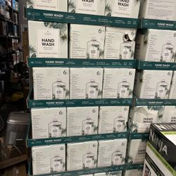 Hand wash 3 packs 18 pieces New