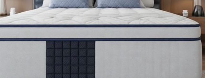 Queen hybrid mattress 12 inch new