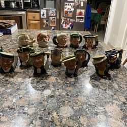 Royal Doulton Miniature Hard To Find Mugs $50 Each 