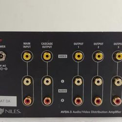 Niles AVDA-3 Audio/ Video Distribution Amplifier