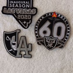 Choice Of Raiders Patch Or Pin