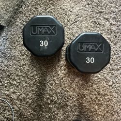 30 Pound Dumbbells 