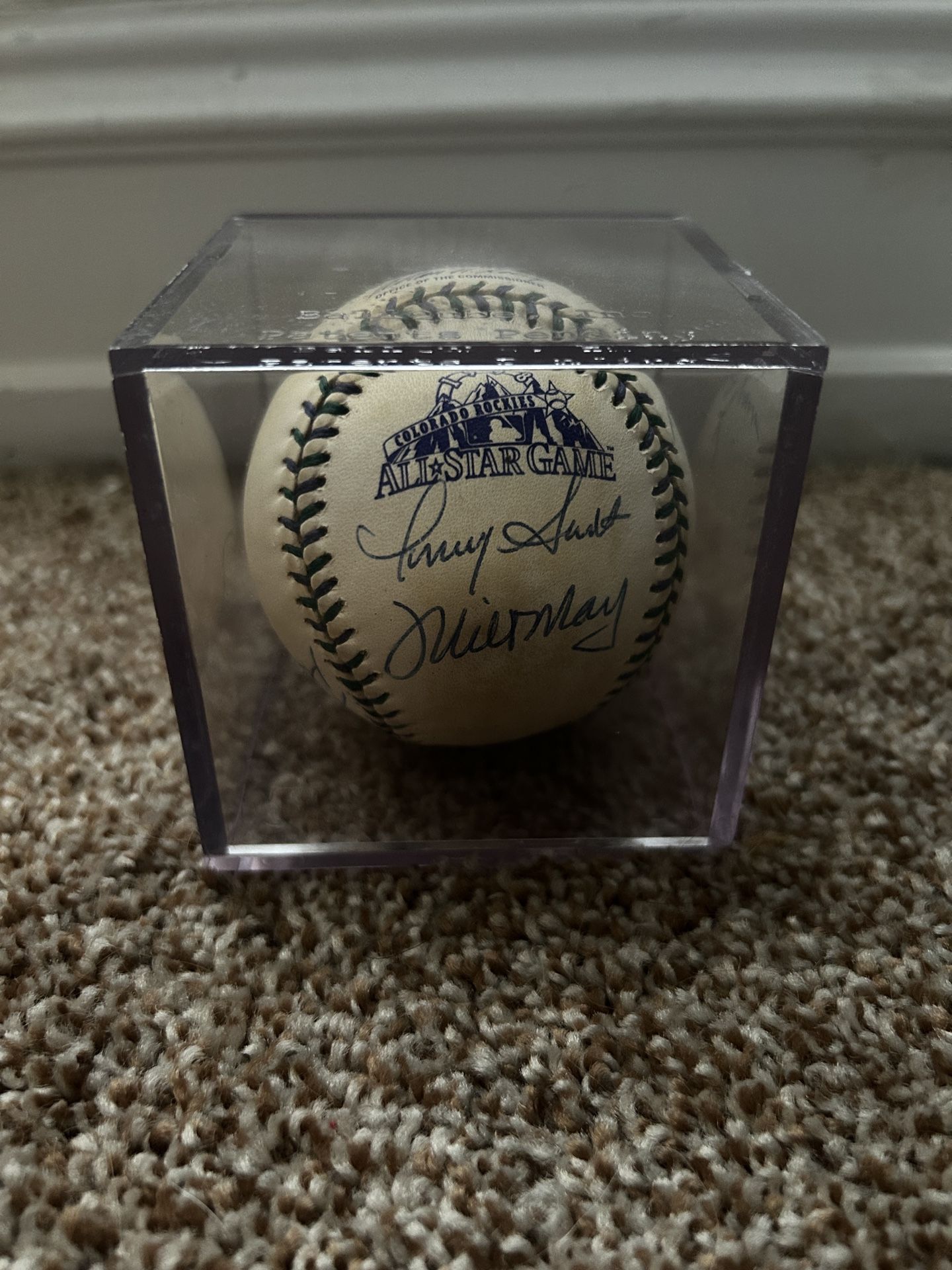 1998 All Star Game Signed Baseball