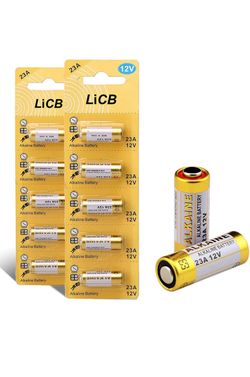 LiCB A23 23A 12V Alkaline Batteries Lot of 8 Remote Key Fob Doorbell