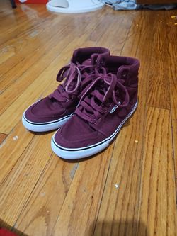 Airwalk High Top Burgundy Sneakers