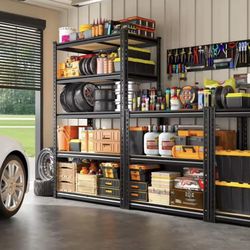 Sturdy 5-Shelf Metal Storage (Brand New)still in the box