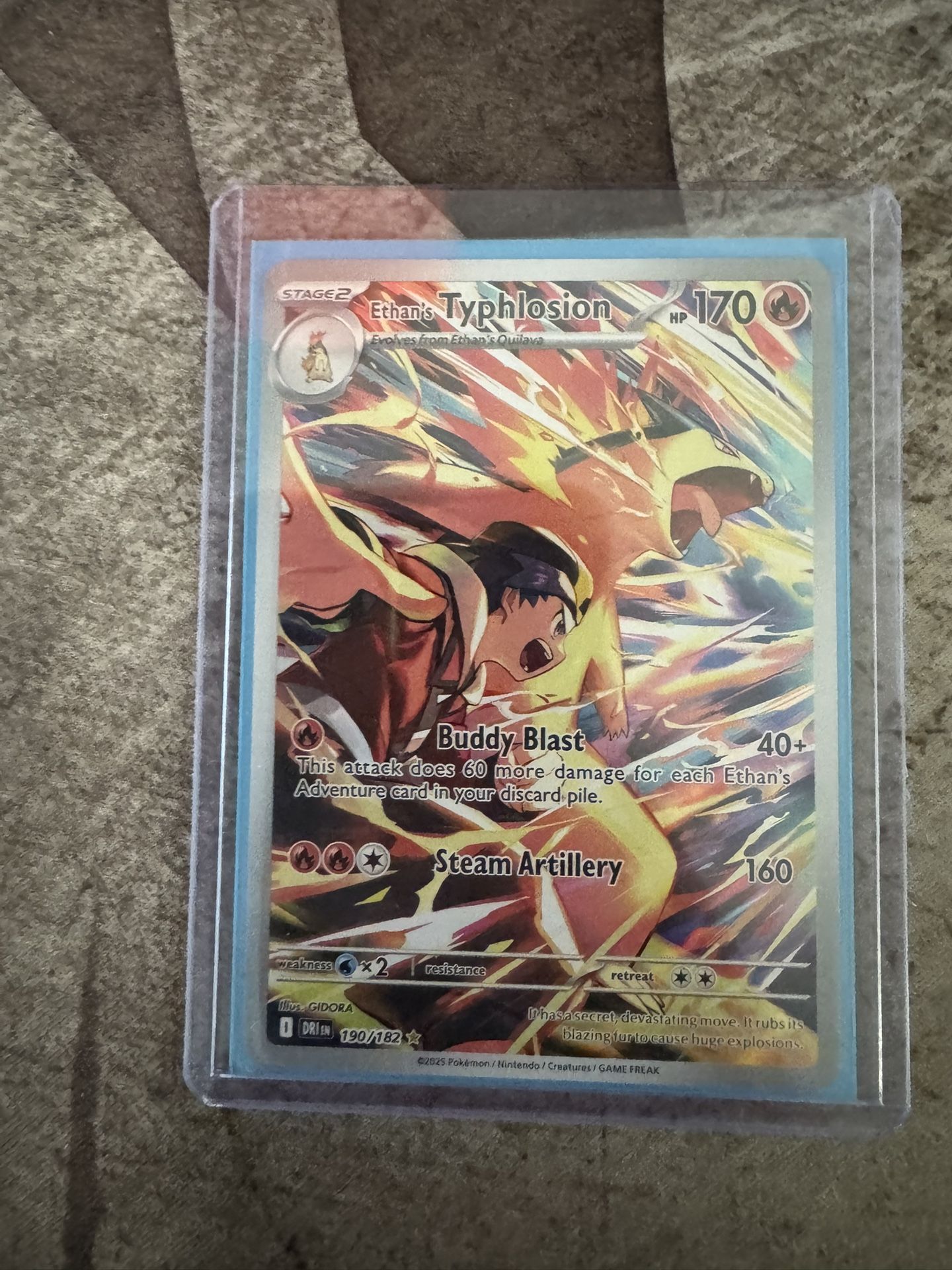 Pokemon Ethan’s Typhlosion IR Destined Rivals