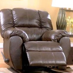 NEW Leather Chair - Recliner