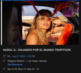 Karol G LAS VEGAS