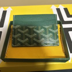 Goyard Wallet Green