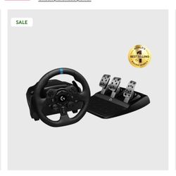 Logitech G923 Racing Wheel And Pedals For Ps4 Ps5 And Pc