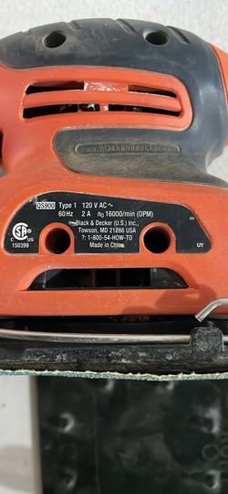 Black & Decker FS540 1/4 sheet finishing sander