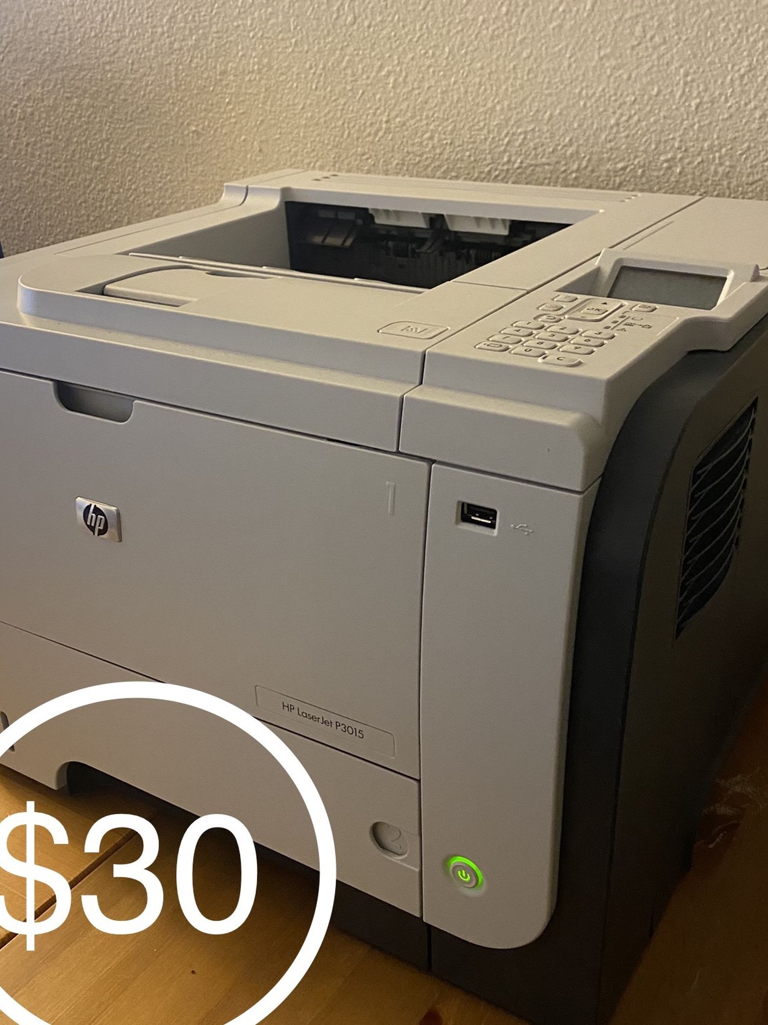 HP Business Laser Printer | MODEL: P3015