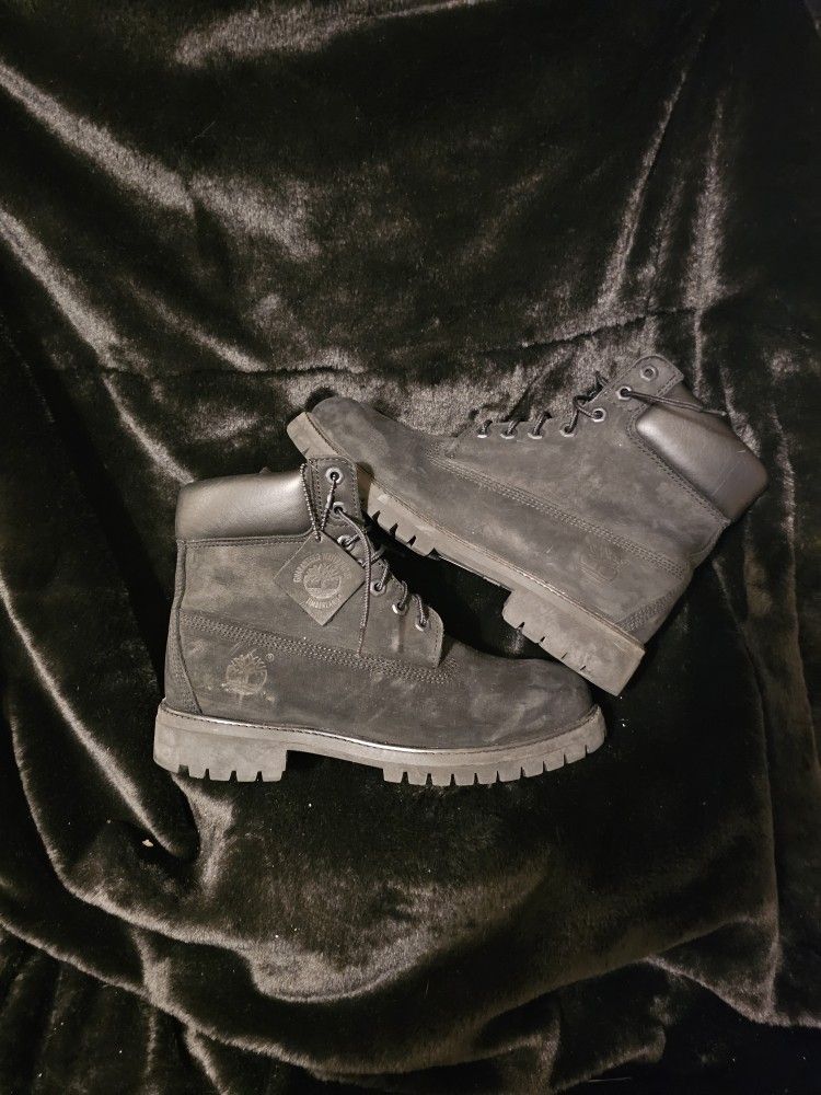 Mens Timberland Black Boots