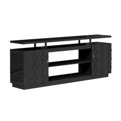Modern Black TV Stand