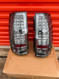 2007 - 2014 Chevy Tahoe taillights Smoke LED NEW
