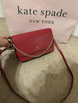 Gorgeous authentic Red Kate Spade Crossbody Purse 