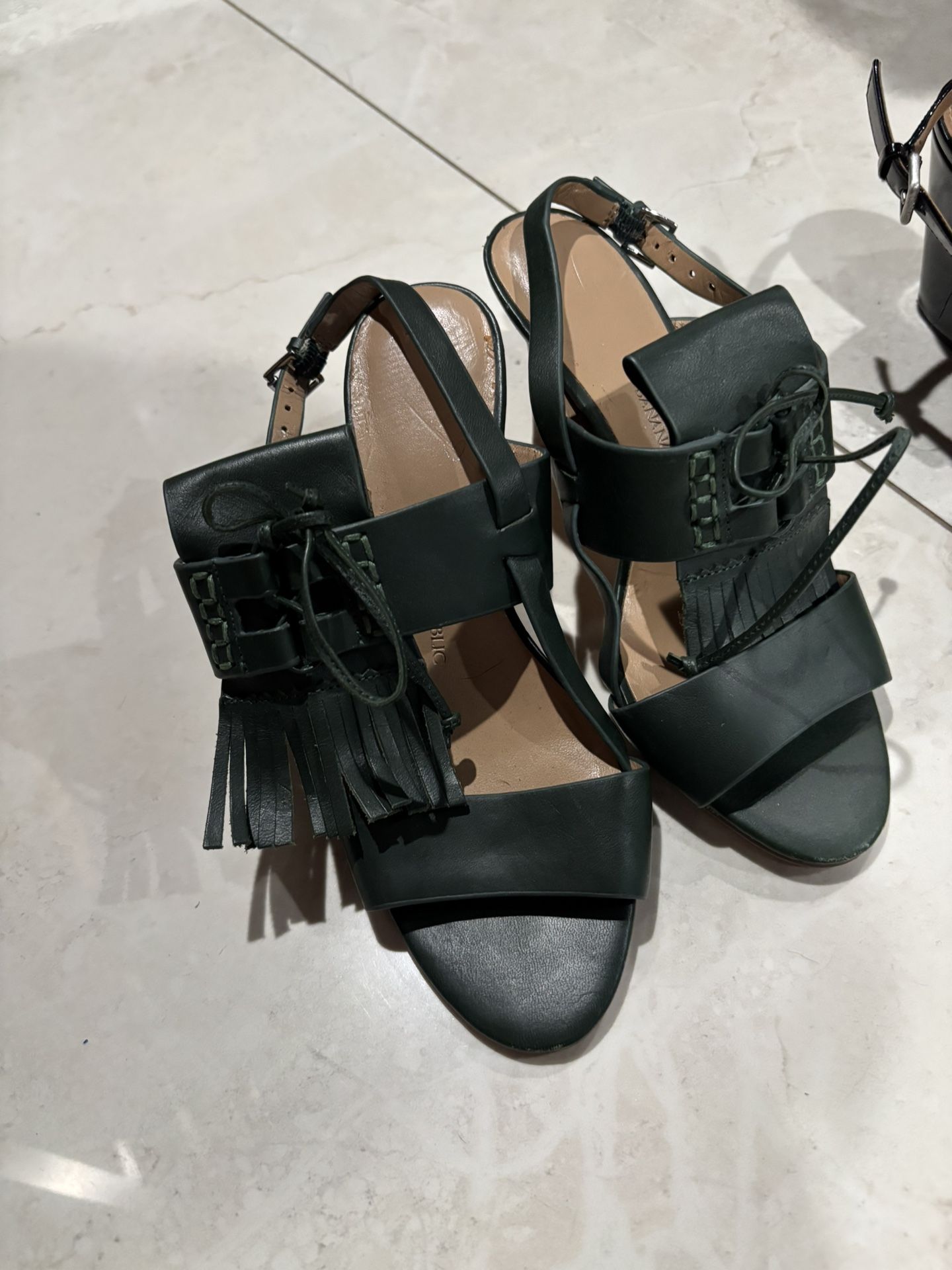 Emerald Green Heels