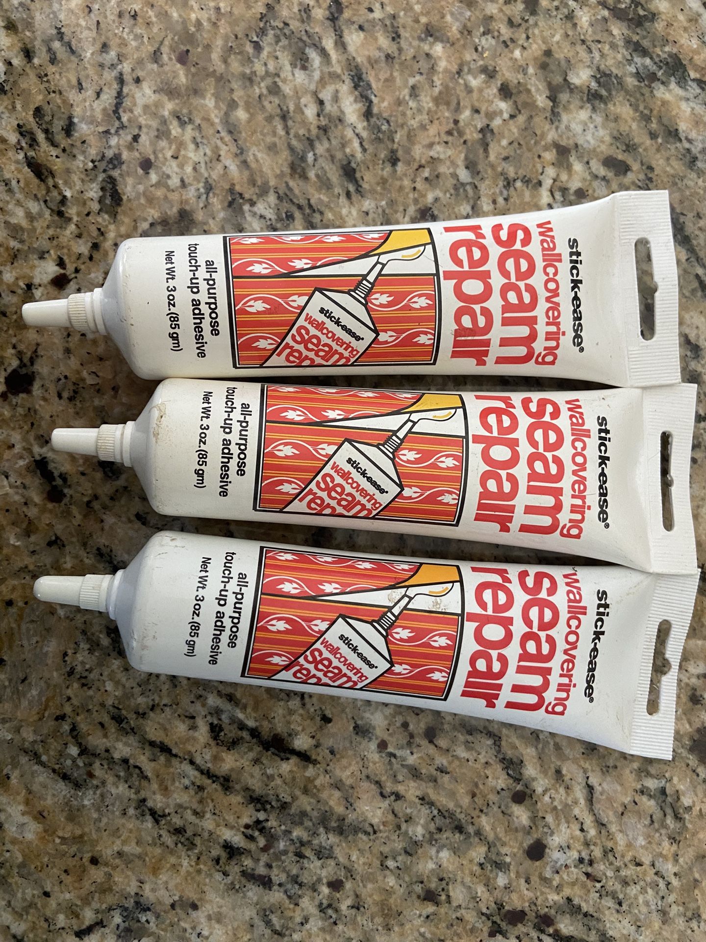 Free 3 New Unopened Tubes Of Wallpaper Seam Repair