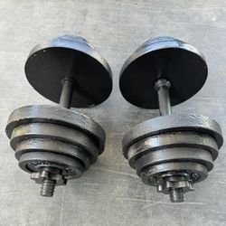 Adjustable Dumbbell Weights