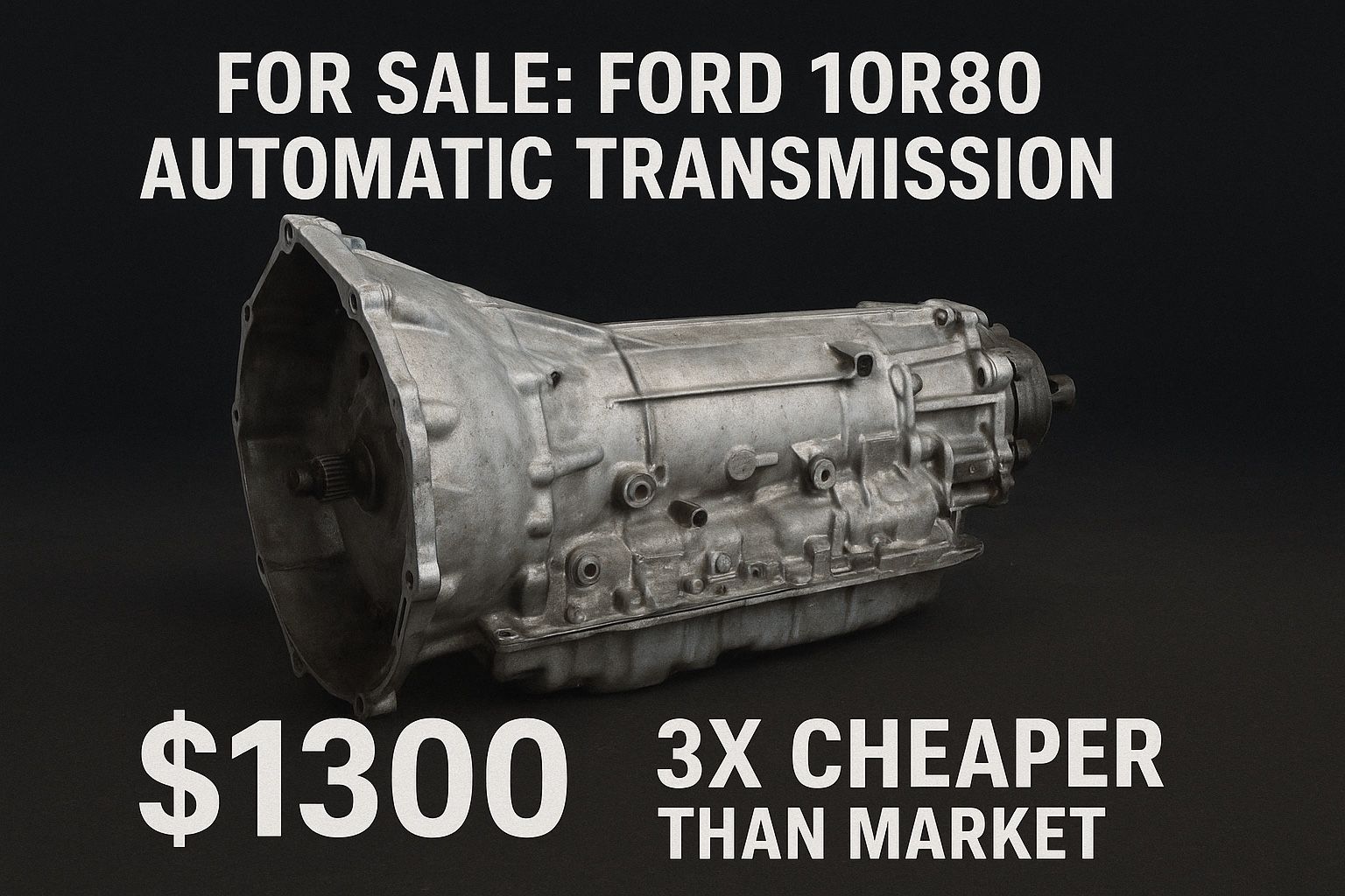 Ford Transit T350 Transmission 10R80