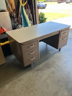 Metal Desk