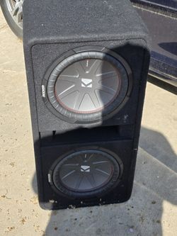 Kicker Dual 12" Comp-R 2000watts