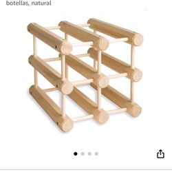 Wood Wine Rack 