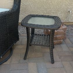 9 Piece Outdoor Furniture with Firepit