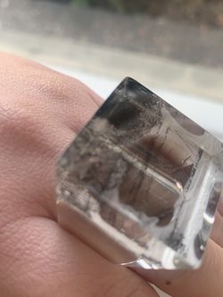 Beautiful Acrylic Statement Ring Size 7.25 And In Perfect Condition. Very 3 Dimensional