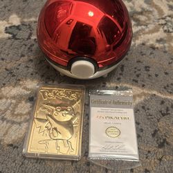 23 karat Gold Pikachu