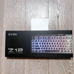 EVGA Z12 RGB Gaming Keyboard, RGB Backlit LED