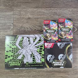 Pokemon Perfect Order Booster Box, Booster Bundle, Pokémon Center ETB 