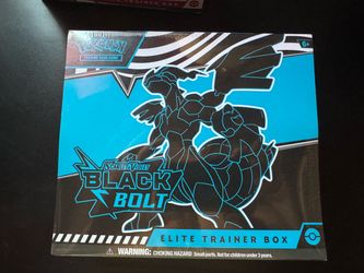 Pokemon black bolt & white flare etbs